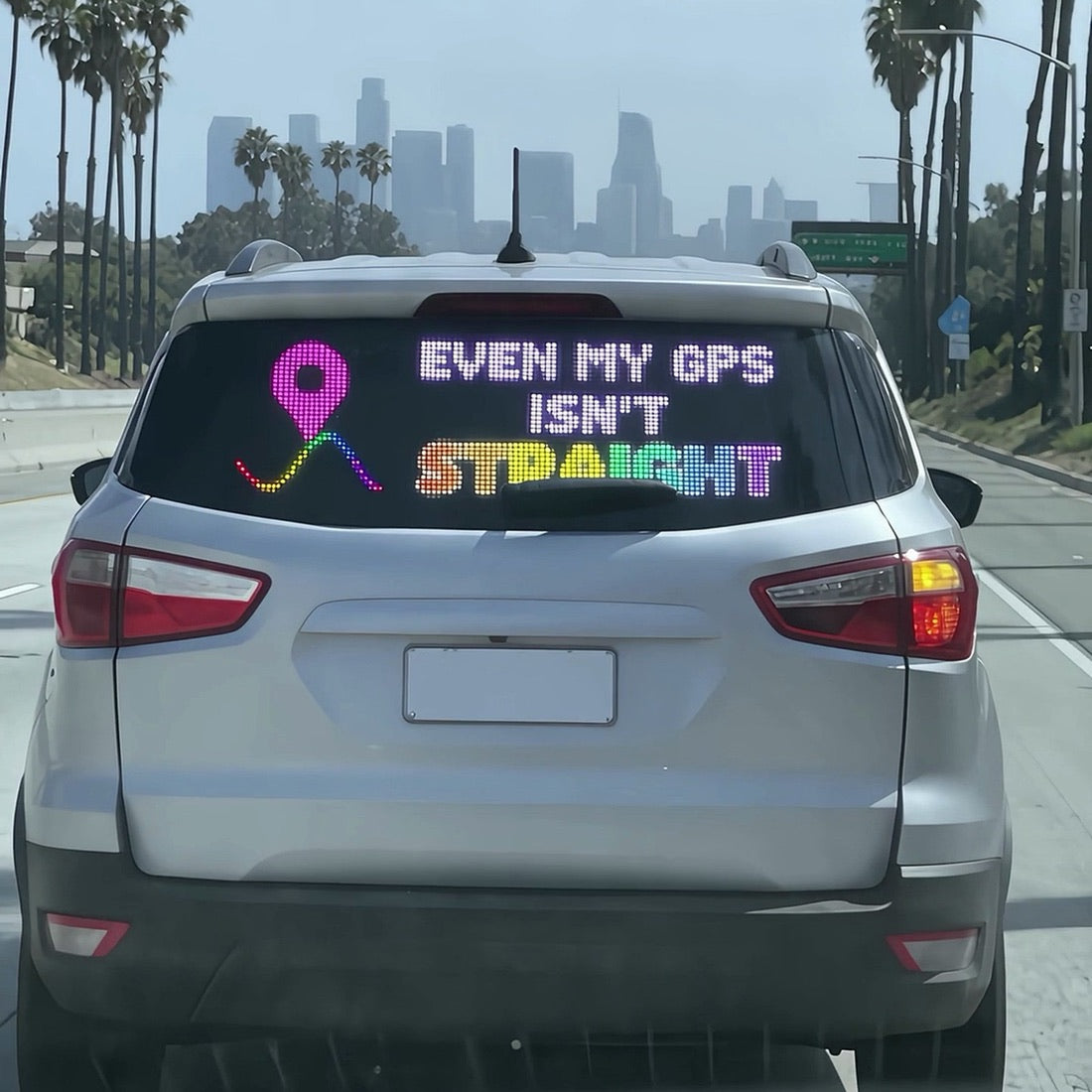 PRIDE GLOW LED Back Window Panel
